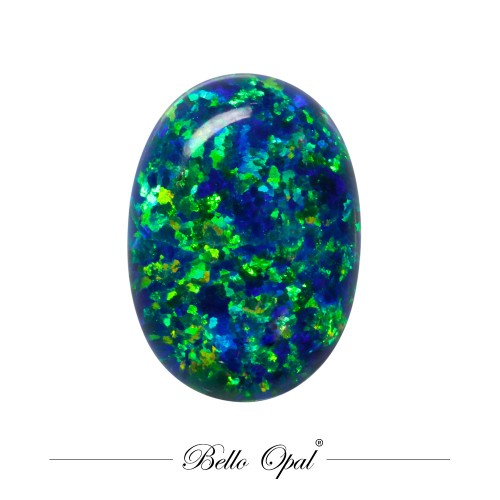 Lab Grown Synthetic Opal Cabochon Bello Opal OVC